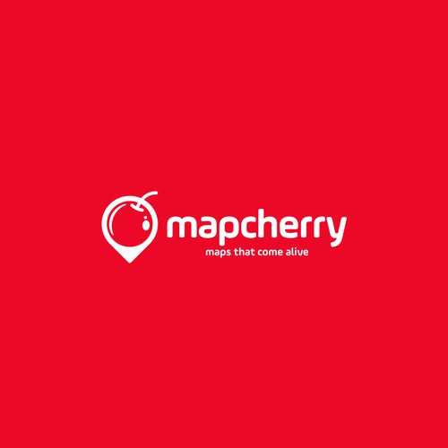 Design a clean memorable logo for Map Cherry