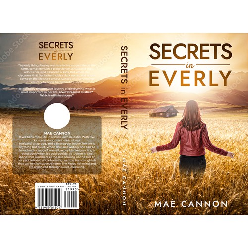 Secrets in Everly Book Cover Design Contest