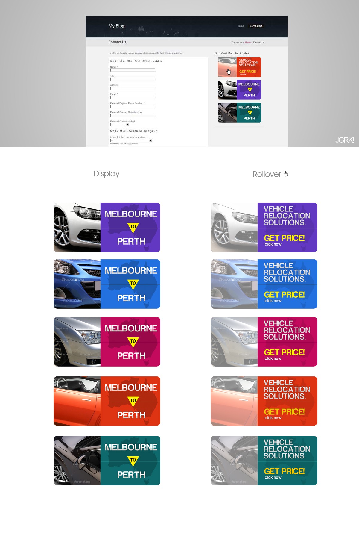 Toll Auto needs a graphic that people want to click on
