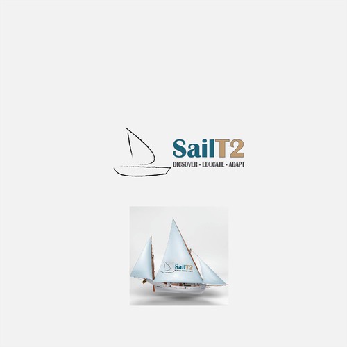 Logo for sailing boat