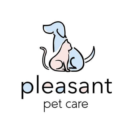 Pet care logo