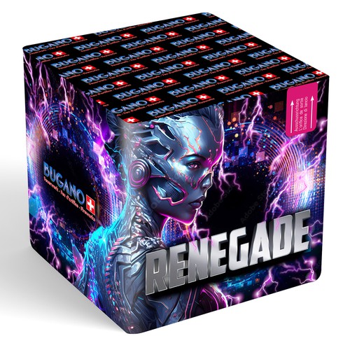 Renegade fireworks box design