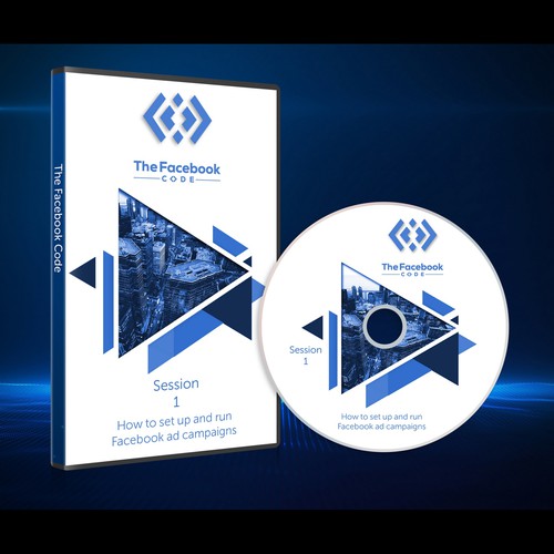 DVD design for Facebook ads school