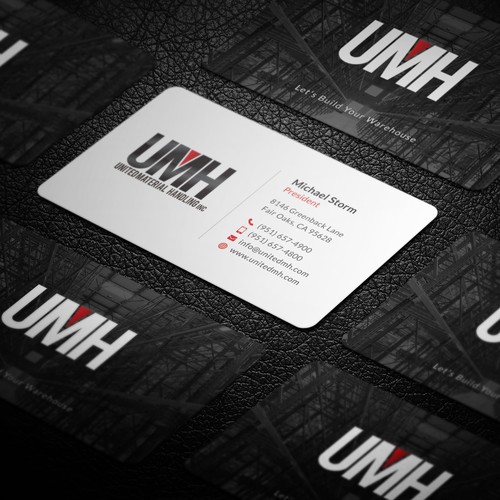 Modern Sleek Professional Business Card