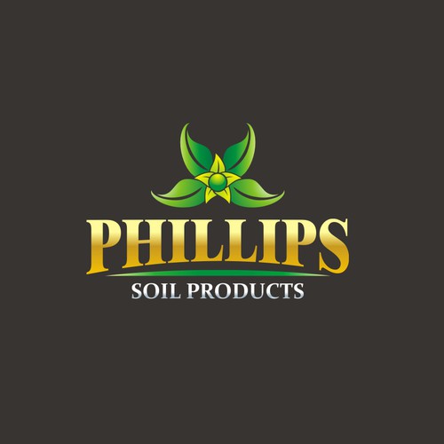 Logo design for top quality potting soil company working in an exploding market place.