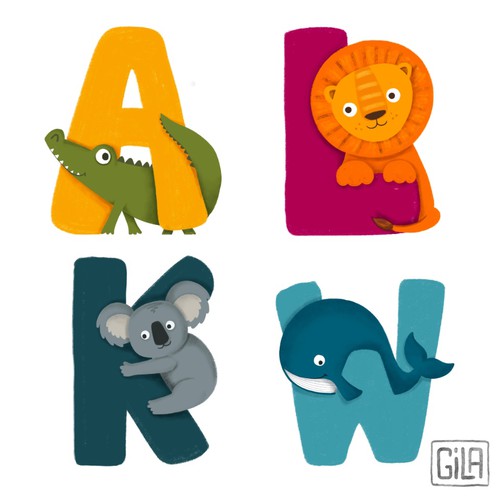 Children Animal Alphabet