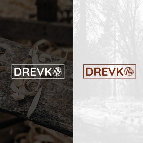 Logo design for company with wooden products