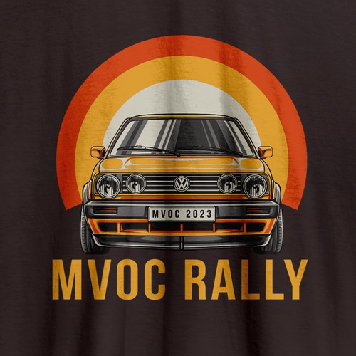 Tshirt Design for VW Car Show