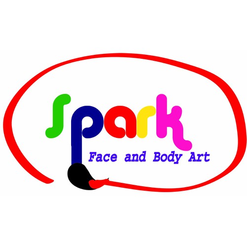 Spark face and body art needs a new logo