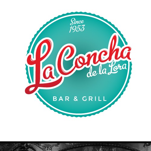 Logo concept for La concha de la lora
