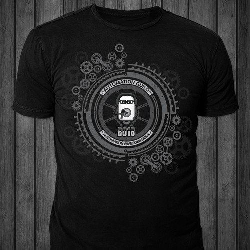 T-shirt design for Automation Guild 2018