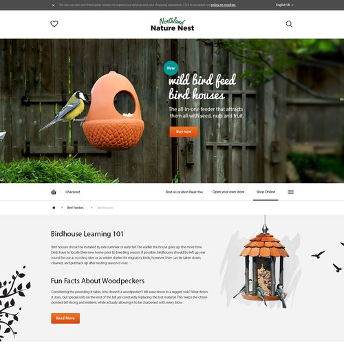 Website for Wild Nature