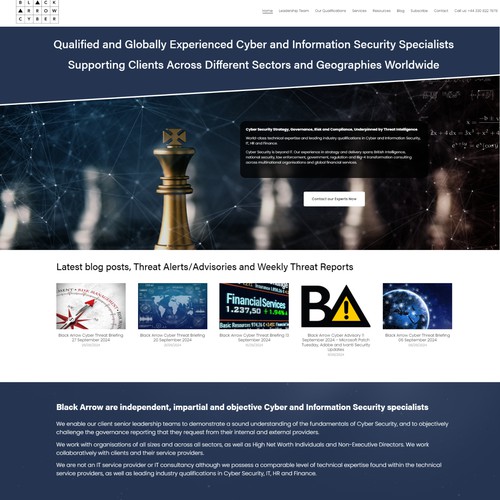 Website - Cyber and Information Security Specialists
