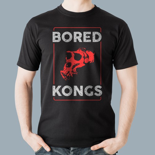 Bored Kongs - Skull Logo