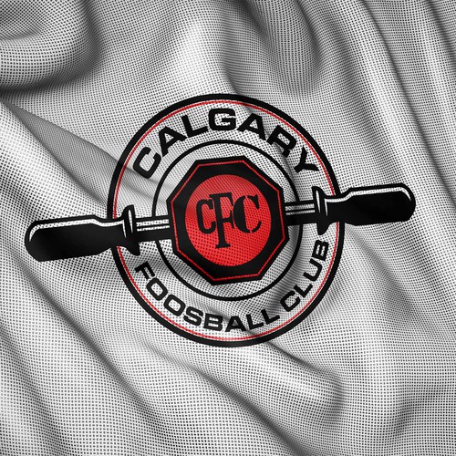 Concept logo untuk Calgary Foosball Club