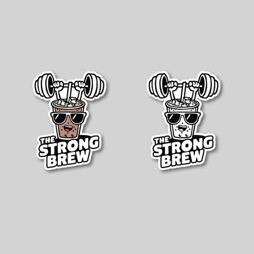 Logo for fun new Iced Coffee Business.