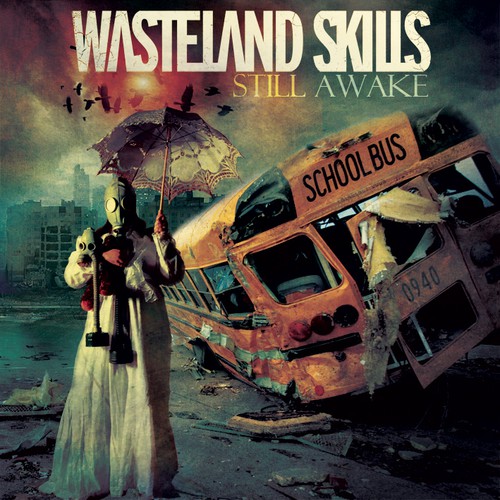 New album cover art for the swedish metal band Wasteland Skills!