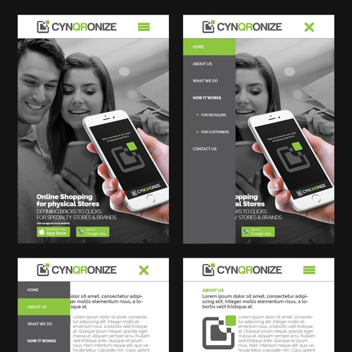 mobile version for cynqronize website