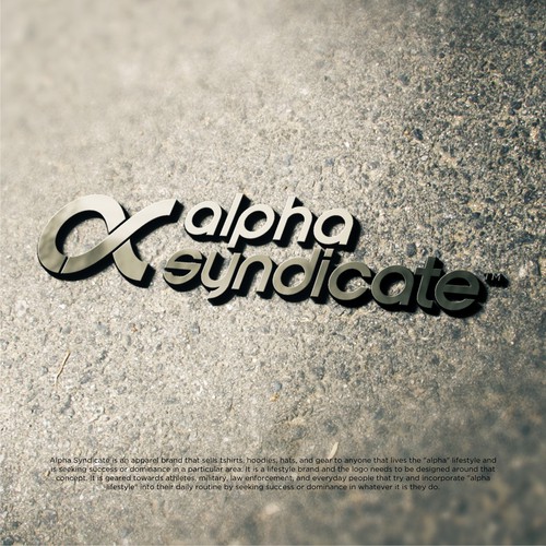 Logo concept for Alpha Syndicate