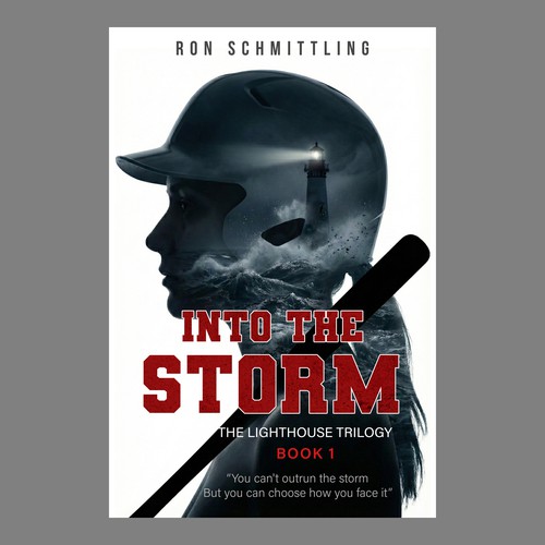 Winning Book Cover design for "Into the Storm: The Light House Trilogy, Book 1""