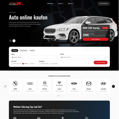 Checkcars24 Online Car Dealership Website