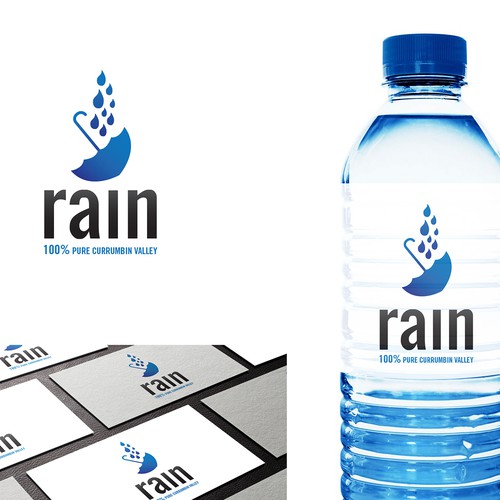 Create a label for an innovative water company that will be seen throughout Australia