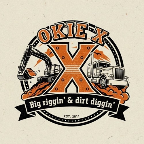 Okie X dig out of the trenches with a badass logo!