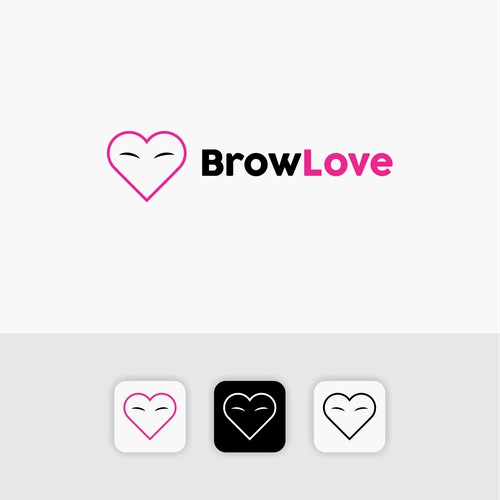 E.g Bold Logo Cencept for Brow Love