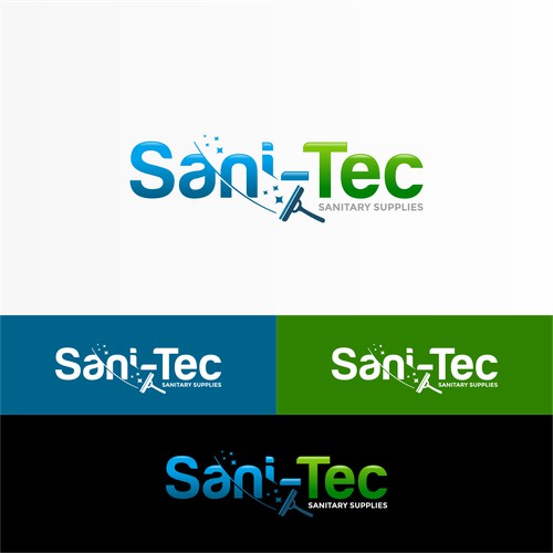 Logo Design Concept For Sani-Tec