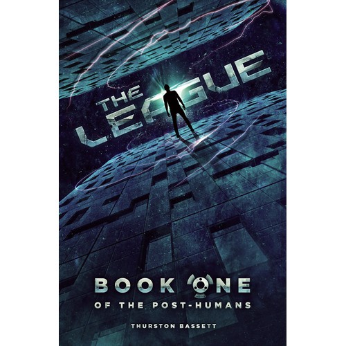 Urban Fantasy Paperback and ebook Cover- The League. beneath the titlei'd like- Book One of The Post-Humans. seeing thi