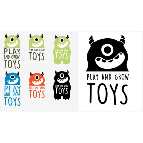 Online toy store logo