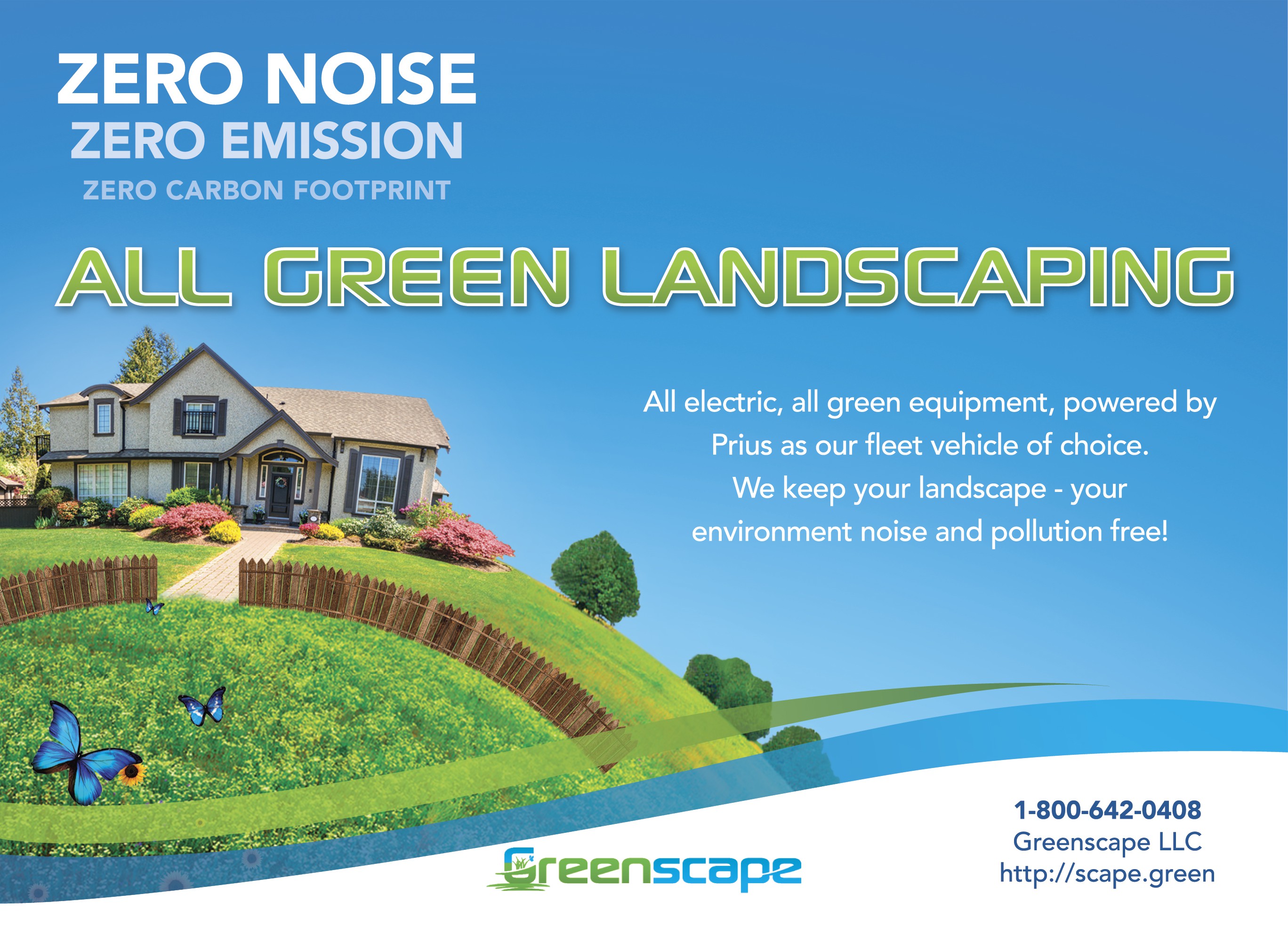 All Green Landscaping - Greenscape needs an attention grabbing flyer