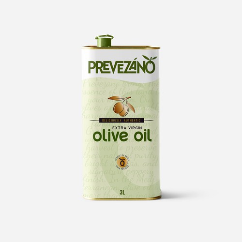 Modern Olive Oil Tin Packaging Challenge