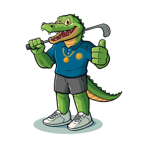 Crocodile mascot