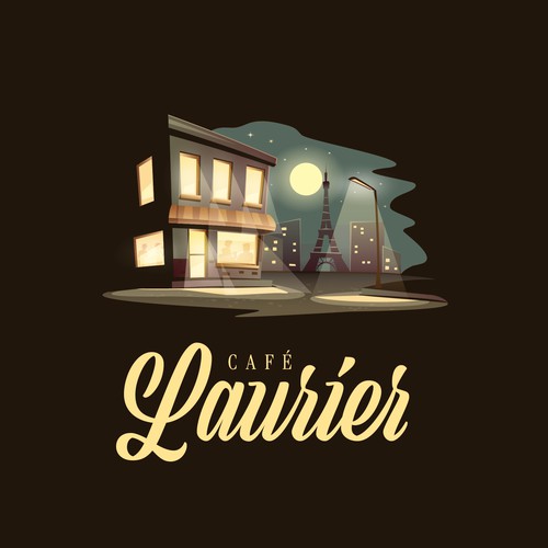 Cafè Laurier logo (1-1 Project)