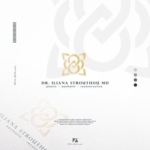 Dr. Iliana Strouthou MD Logo Concept