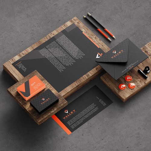 Valley - Stationery Design 