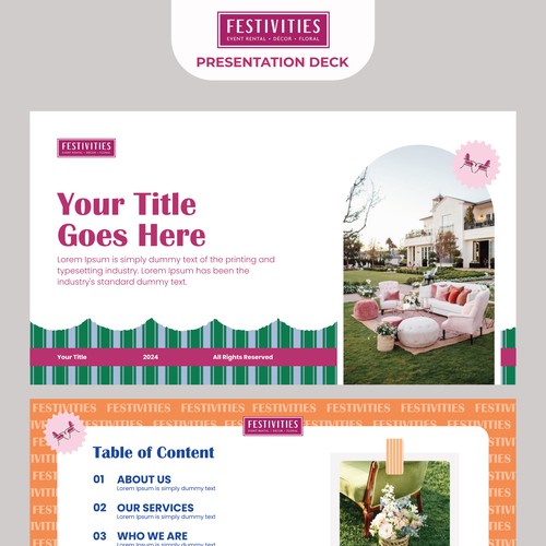 Presentation Deck Girly Classic