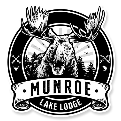 moose head design vintage