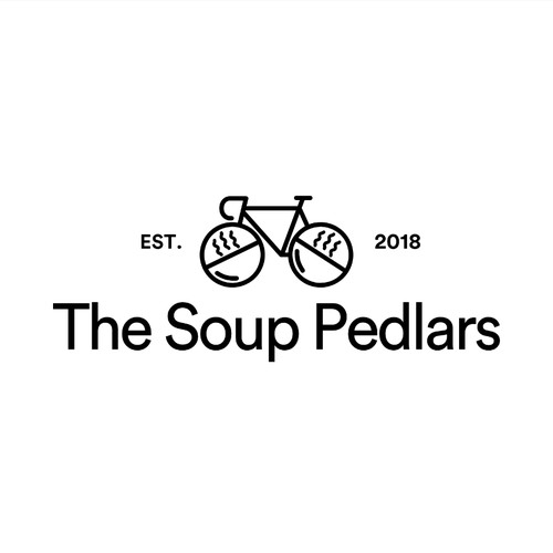 Logo for soup delivery company