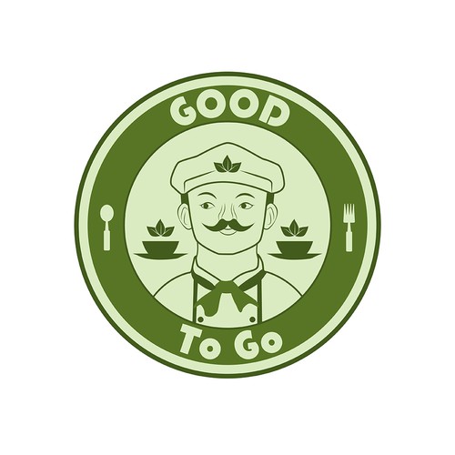 Logo for diner for healthy lunches and snacks