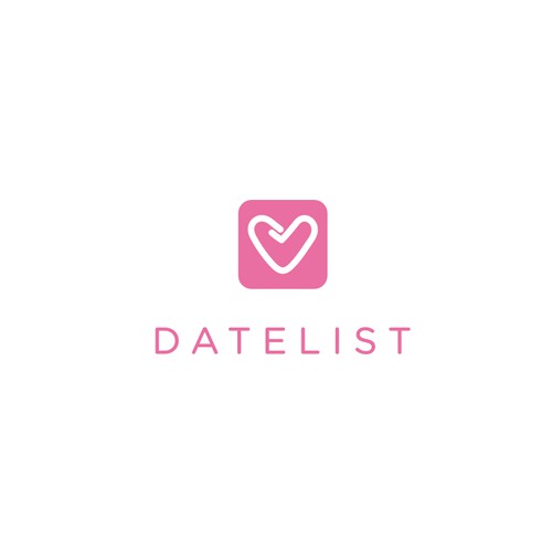 modern logo for datelist