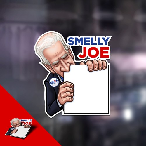 Smelly Joe Sticker