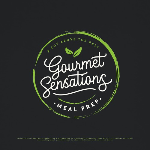 GOURMET SENSATIONS LOGO DESIGN