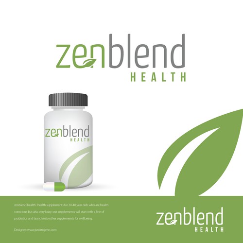 Health Supplement Logo