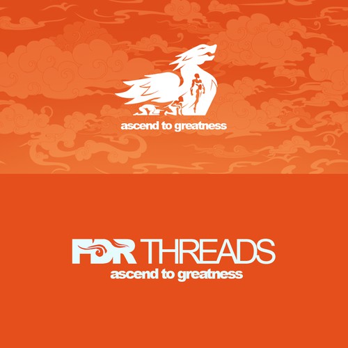 Inspiring Logo Concept for FDR Threads