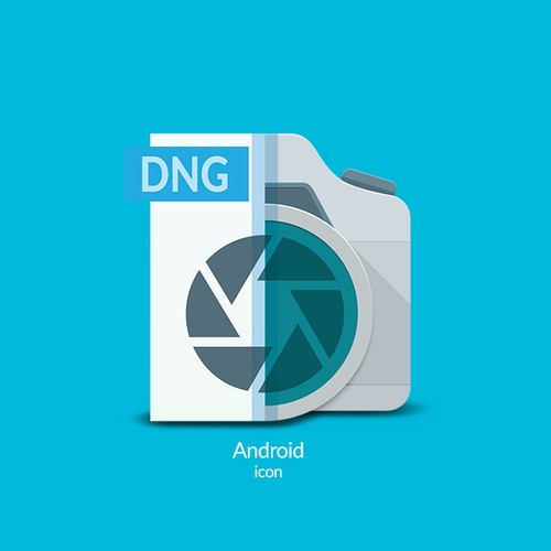Android app icon for photo-file converter