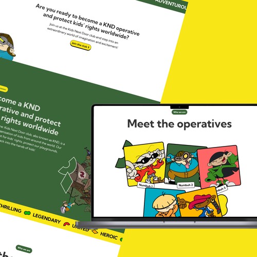 Website concept - KND