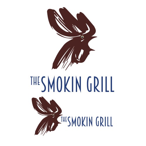 The Smokin Grill Logo Option 2