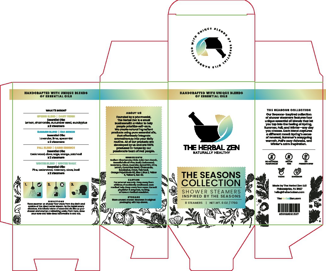 Shower Steamer Variety Box for new Seasonal Blends
